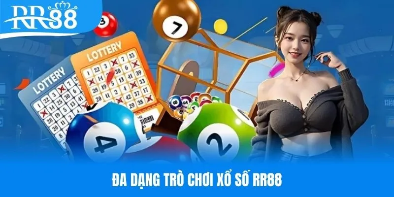 Đa dạng trò chơi xổ số hot hit tại RR88